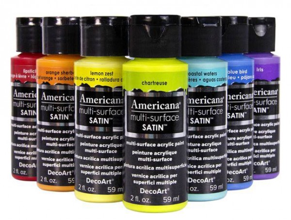 Image of Multi-surface Premium Satin Acrylics by Americana