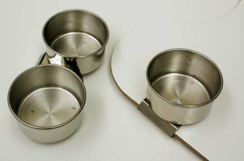 Image of Stainless Steel Palette Cups by Art Alternatives