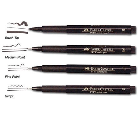 Image of Pitt Artistic Pens by Faber-Castell