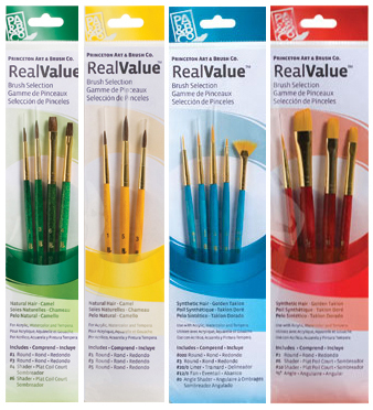 Image of RealValue Brushes by Princeton Art & Brush Co.