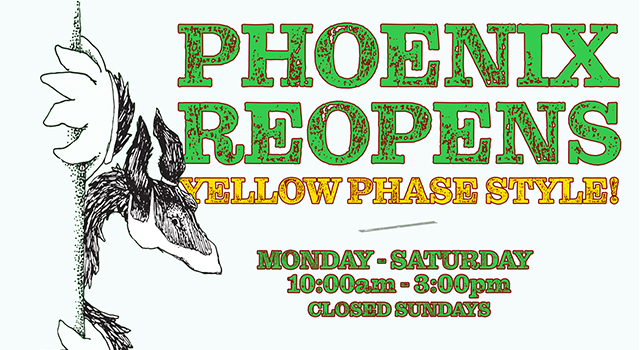 Phoenix Reopens Yellow Phase Info