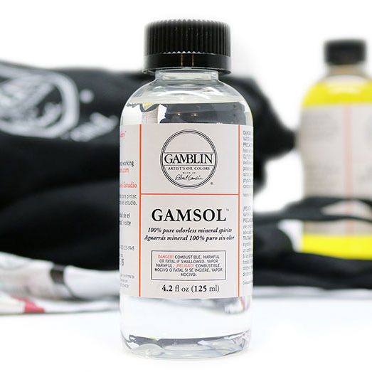 Gamsol in the bottle. 