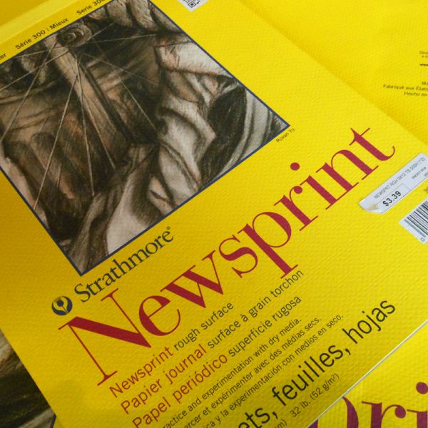 Newsprint pads