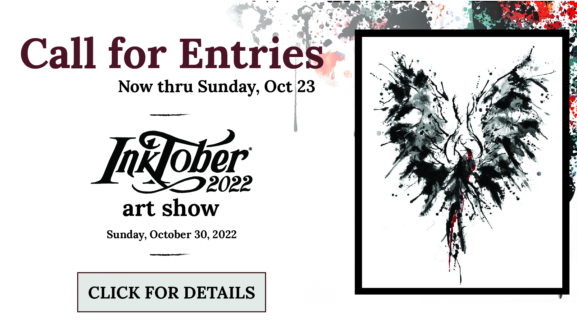 Inktober Art Show Call for entries